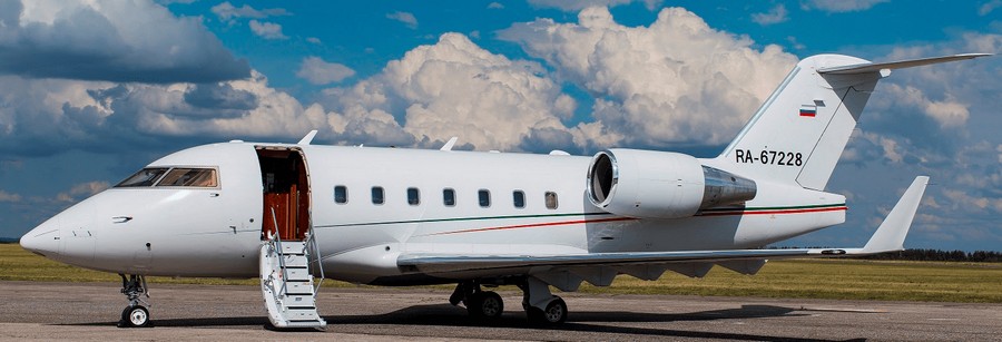 Бизнес-джет Bombardier Challenger 604
